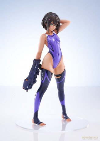 Arms Note PVC Figure 1/7 Buchou-chan of the Swimming Club Purple Swimsuit Ver. 22 cm [FIGURKA]