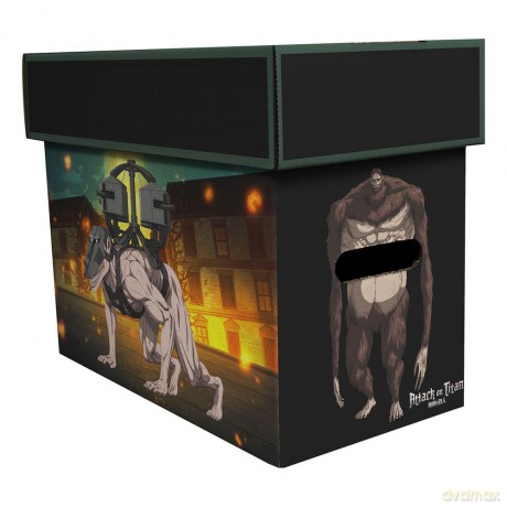 Attack on Titan Storage Box Titans 40 x 21 x 30 cm
