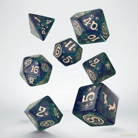 CATS Dice Set of 7 Mittens