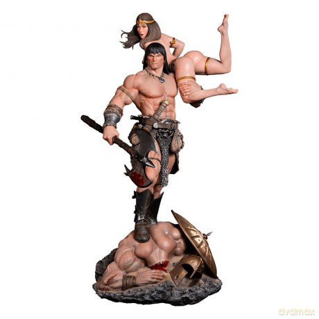 Conan the Barbarian Statue 1/4 Conan Deluxe Edition 63 cm [FIGURKA]