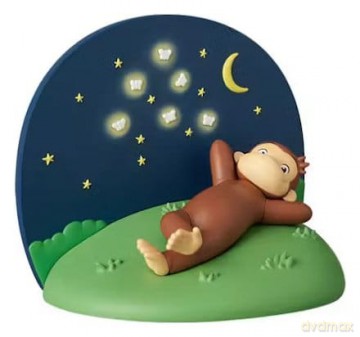 Curious George UDF Mini Figure Lie Sprawled 6 cm [FIGURKA]