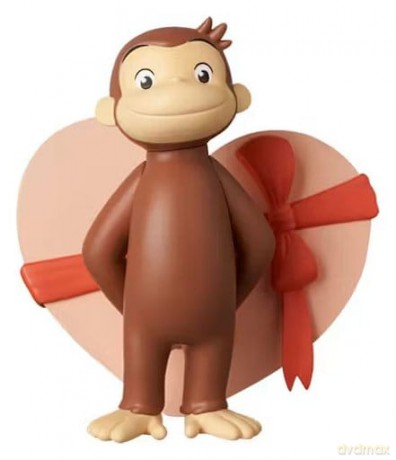 Curious George UDF Mini Figure w/Heart 6 cm [FIGURKA]