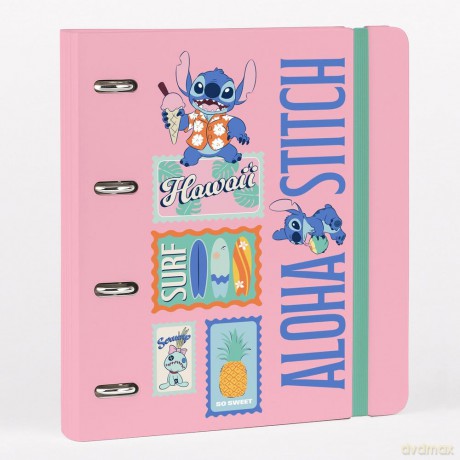 Disney Stitch 4 Ring Binder