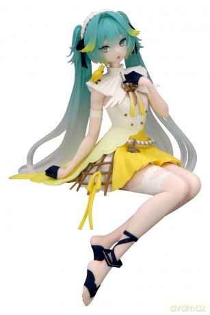Hatsune Miku Noodle Stopper PVC Statue Canary Bird heo exclusive 14 cm [FIGURKA]