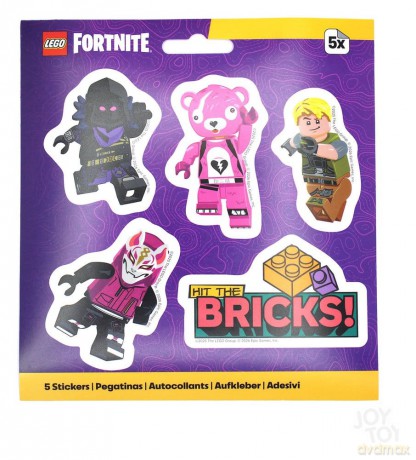 LEGO Fortnite Sticker Set Hit The Bricks
