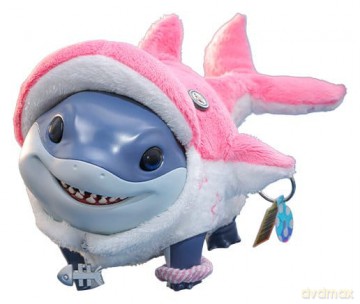 Marvel Rivals Videogame Masterpiece Series Action Figure Jeff the Land Shark (Deluxe Version) 11 cm [FIGURKA]