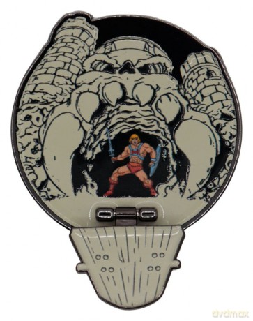 Masters of the Universe Pin Badge Hinged Castle Grayskull Limited Edition