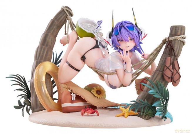 Original Character PVC Figure 1/6 Bright Summer BarberaÂˇRed illustration by DaiblosCore 14 cm [FIGURKA]