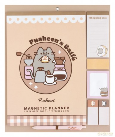 Pusheen Magnetic Planner 2026/27 30 x 35 cm