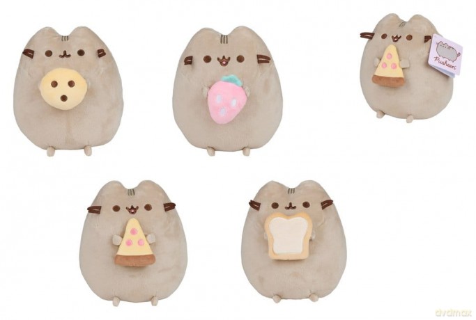 Pusheen Plush Figures Snacking Assortment (4) 25 cm
