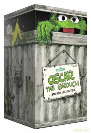 Sesame Street SuperSize Vinyl Figure Oscar The Grouch [FIGURKA]