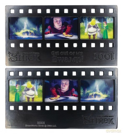 Shrek Replica Metal Film Strip Limited Edition 12 cm [FIGURKA]