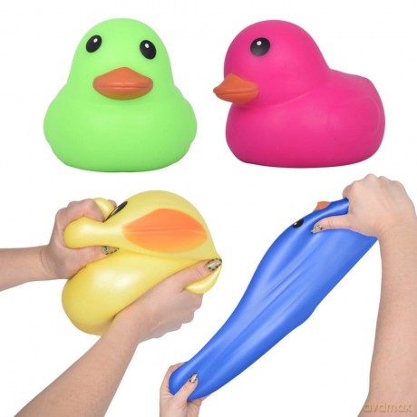 Squishy Stretch figures Duck 4-pack Assortment 15 cm