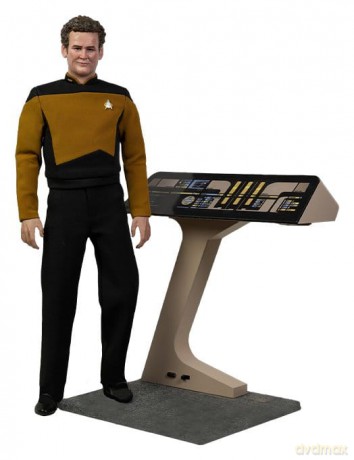 Star Trek: The Next Generation Action Figure 1/6 Chief Miles O'Brien with Transporter Console 30 cm [FIGURKA]