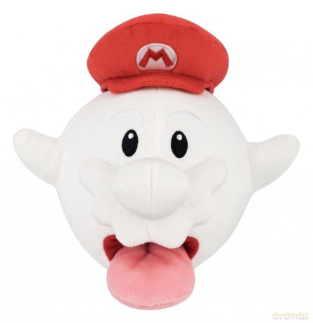 Super Mario Plush Figure Boo Mario 21 cm
