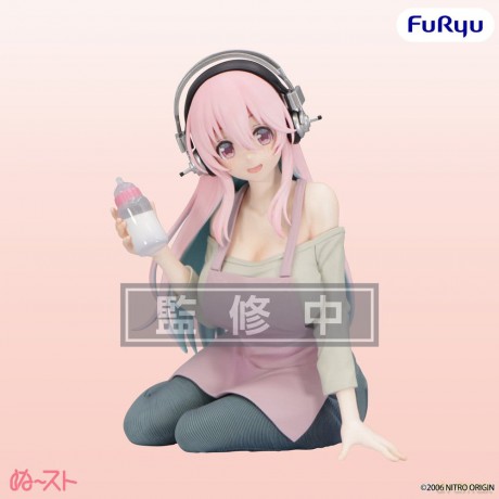 Super Sonico PVC Figure Noodle Stopper -Motherly Comfort- 10 cm [FIGURKA]