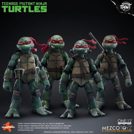 Teenage Mutant Ninja Turtles One:12 Collective Action Figures 1/12 Boxed Set 17 cm [FIGURKA]