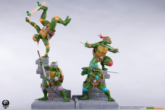 Teenage Mutant Ninja Turtles PVC Statue 4-pack 20 cm [FIGURKA]