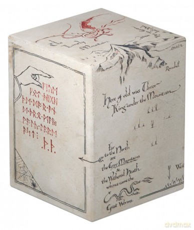 Ultimate Guard RTE Boulder 100+ The Hobbit - Thror's Map (Glow in the Dark)