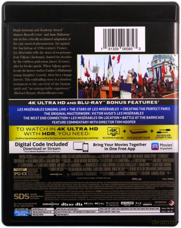 Les Misérables (Les misérables: Nędznicy) [Blu-Ray 4K]+[Blu-Ray]