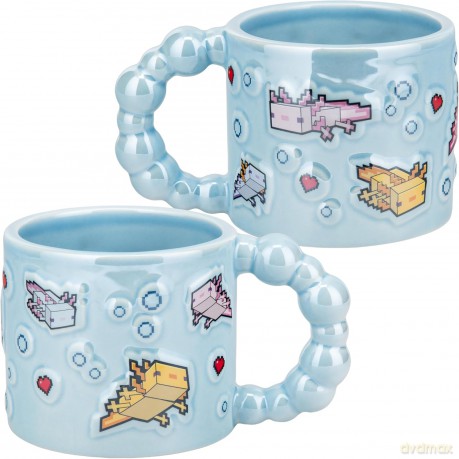 Paladone: Minecraft - Axolotl Bubble Shaped Kubek (PP16101MCF)