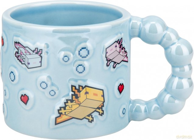 Paladone: Minecraft - Axolotl Bubble Shaped Kubek (PP16101MCF)