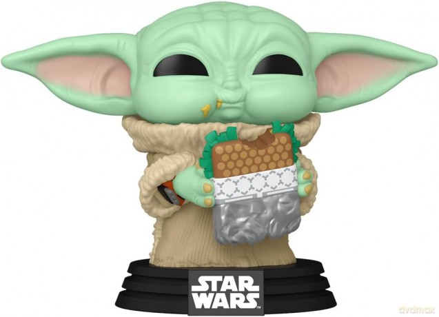 Funko Pop!: Star Wars - Grogu (with Food) #841 Bobble-Head Vinyl Figure