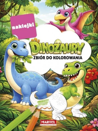 Dinozaury. Zbiór do kolorowania [KSIĄŻKA]