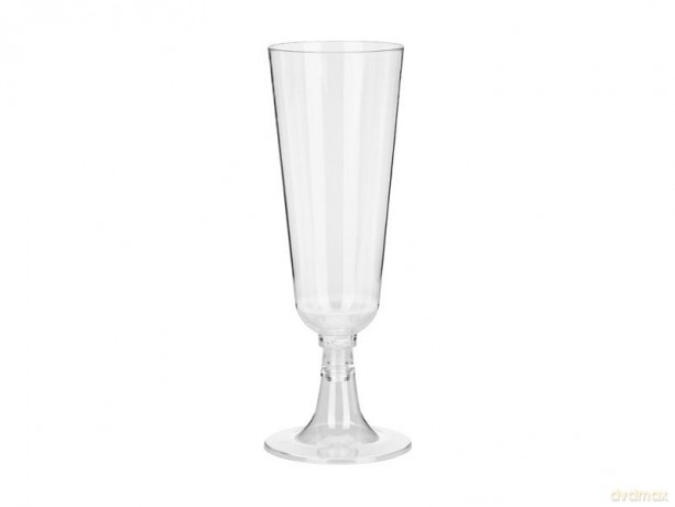 Kieliszki plastikowe do szampana 150ml 8szt