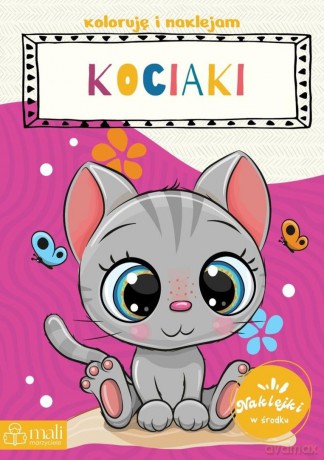 Koloruję i naklejam kociaki [KSIĄŻKA]