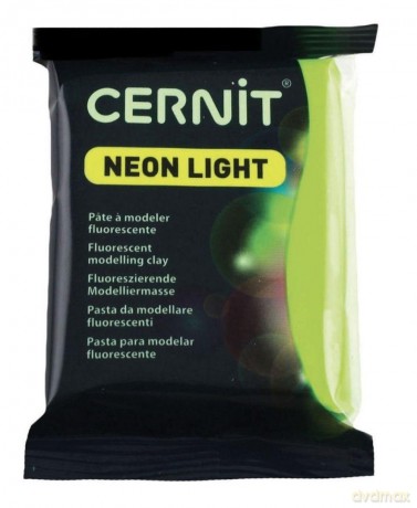 Modelina neonowa zielona 56g