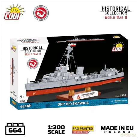 ORP Błyskawica [KLOCKI]