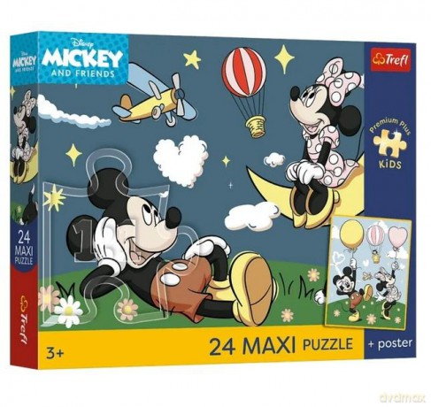 TREFL 24 el. Maxi Disney Przyjaciele Myszki [PUZZLE]
