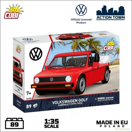 Volkswagen Golf I Cabriolet [KLOCKI]