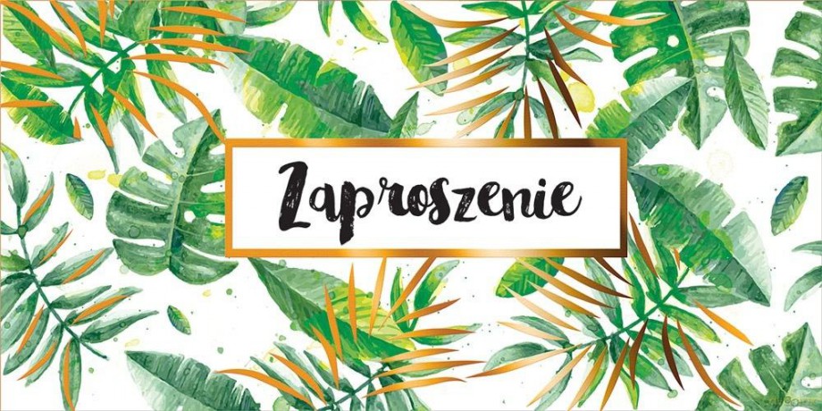 Zaproszenie Uniwersalne Z53 (5szt)