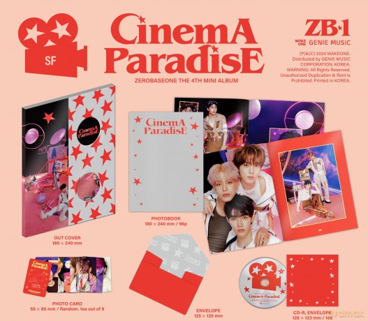 Zerobaseone: 4th Mini Album (Cinema Paradise) [CD]