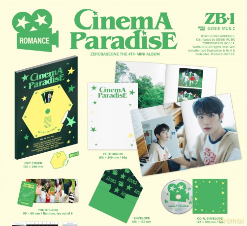 Zerobaseone: 4th Mini Album (Cinema Paradise) [CD]