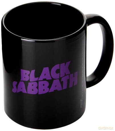 Black Sabbath: Black Sabbath Mor Logo Black Pod Kubek