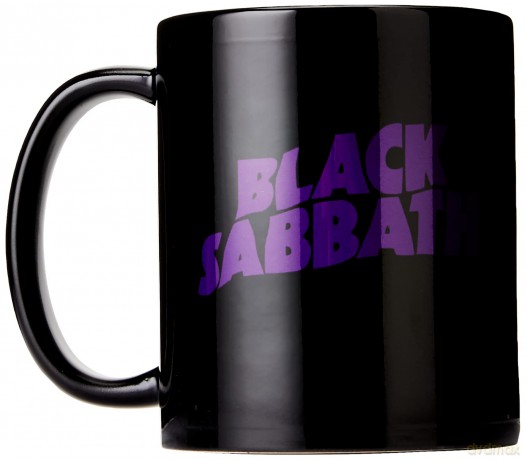 Black Sabbath: Black Sabbath Mor Logo Black Pod Kubek