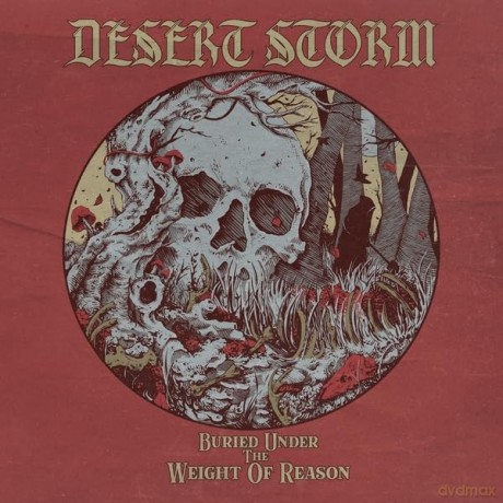 Desert Storm: Buried Under The Weight Of Reason (Stripe Red/Transparent Blue/Transparent Yellow Splatter) [Winyl]