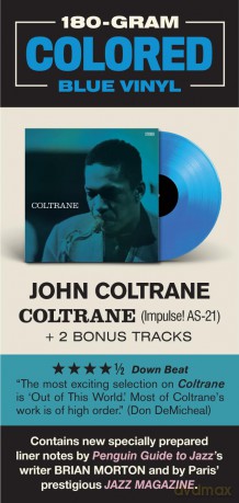 John Coltrane: Coltrane (+2 Bonus Tracks) (Blue) [Winyl]