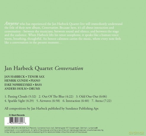 Jan Harbeck Quartet: Conversation [CD]