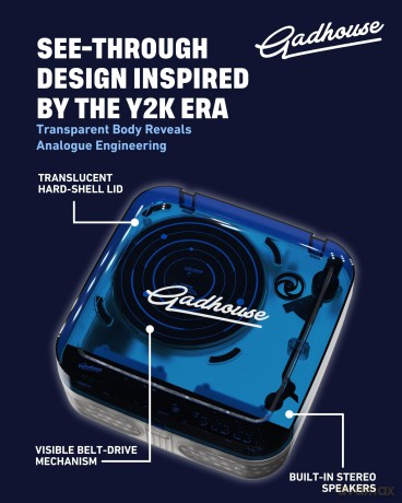 Gadhouse: Cosmo Solar Edition (Neptune Blue)
