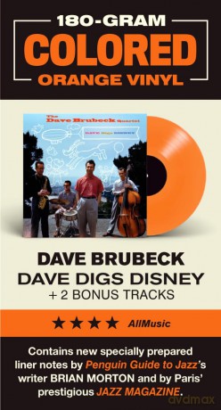 Dave Brubeck: Dave Digs Disney (+2 Bonus Tracks) (Red) [Winyl]