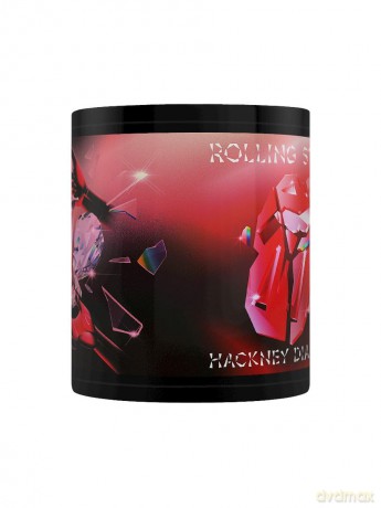 Rolling Stones: Dele - Rolling Stones (Red Diamond) Black Pod Kubek