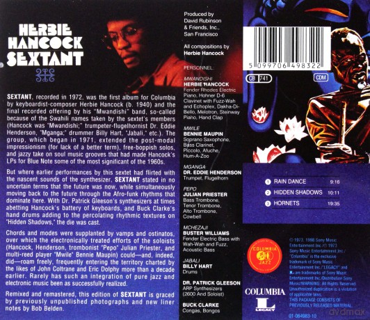 Herbie Hancock: Sextant [CD]