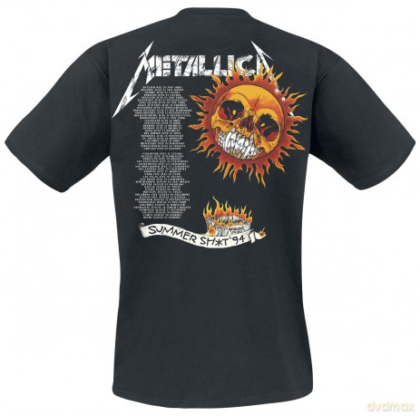 Metallica: Flaming Skull Tour 94 (Medium)