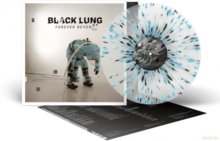 Black Lung: Forever Beyond (Transparent/Light Blue/Black Splatter) [Winyl]
