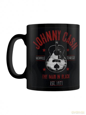 Johnny Cash: Johnny Cash (The Man In Black) Black Pod Kubek