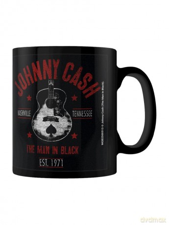 Johnny Cash: Johnny Cash (The Man In Black) Black Pod Kubek